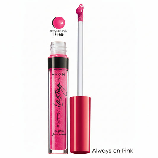 Avon Extra Lasting Lip Gloss | Always on Pink