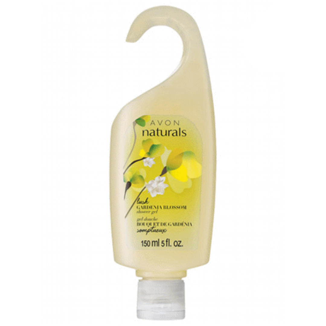 Avon Naturals Lush Gardenia Blossom Shower Gel | 150ml | Creamy & Elegant Floral Body Wash