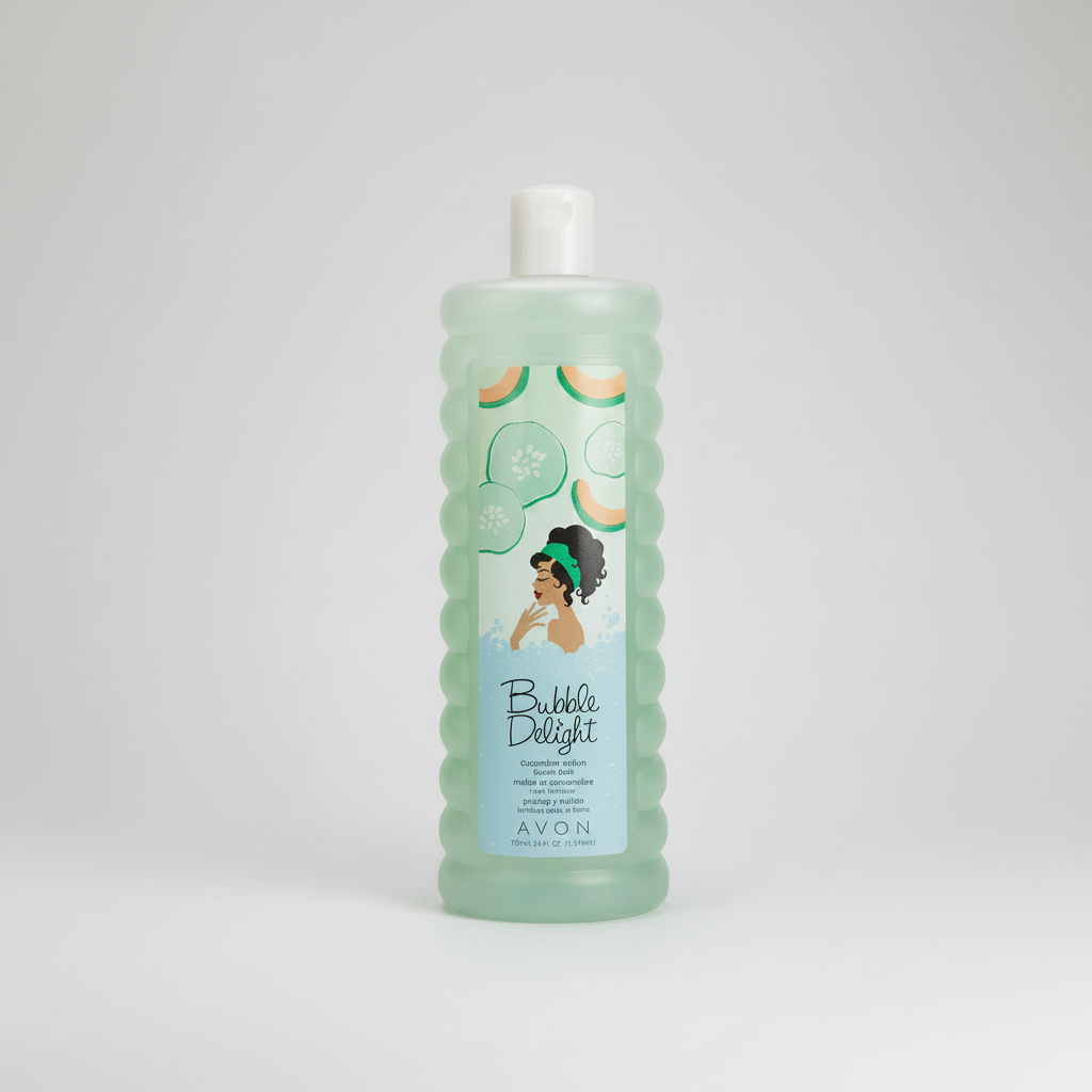 Avon Bubble Delight Cucumber Melon Bubble Bath 700ml