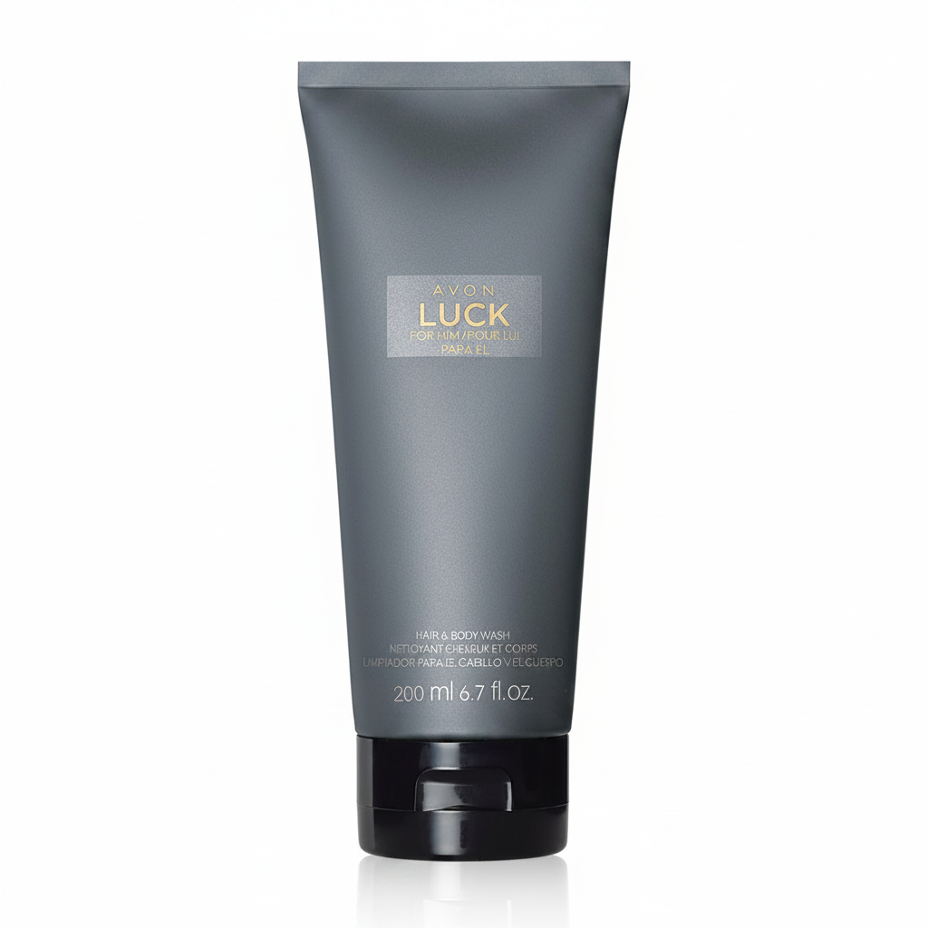 Avon Luck for Him Hair & Body Wash