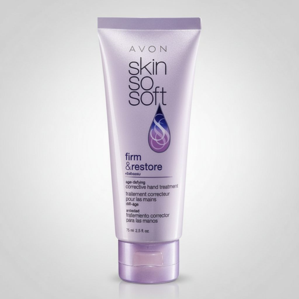 Avon Skin So Soft Firm & Restore | Age-Defying & Corrective Hand Cream - 75ml