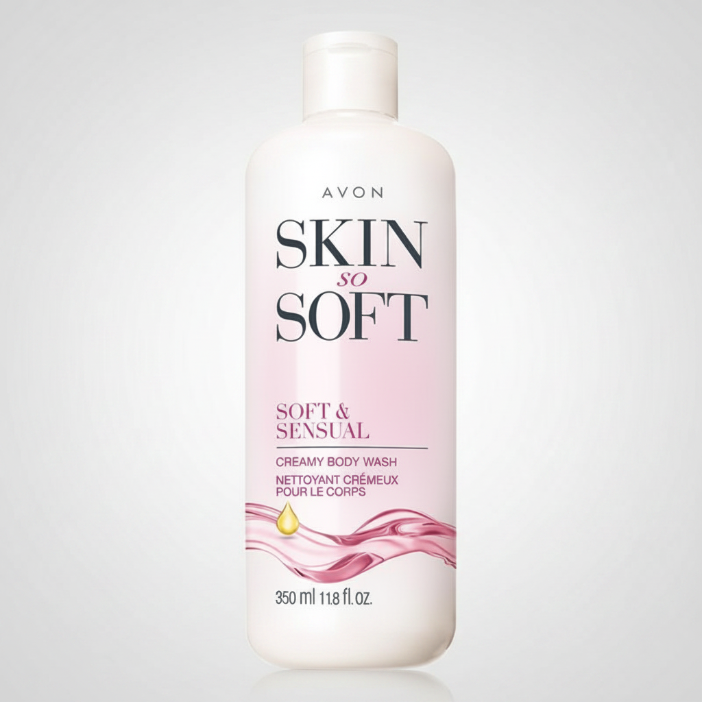 Avon Skin So Soft Soft & Sensual Creamy Body Wash 350ml