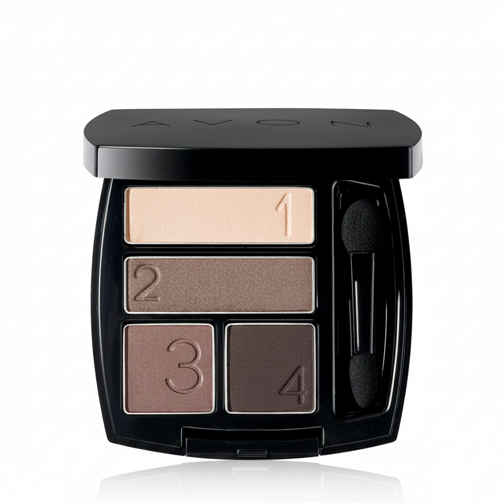 Avon True Color Eyeshadow Quad | Chocolate Sensation