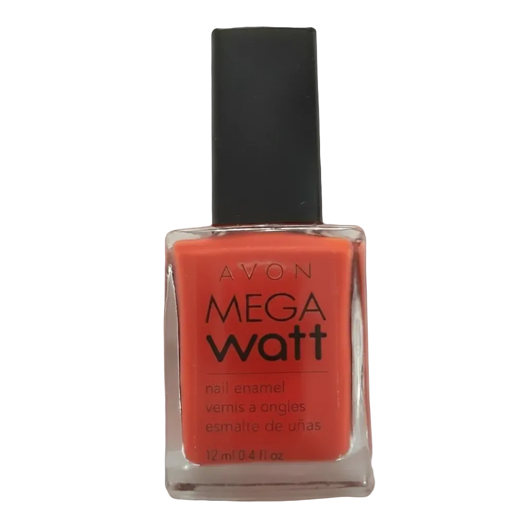Avon MegaWatt Nail Enamel | Hot Pants