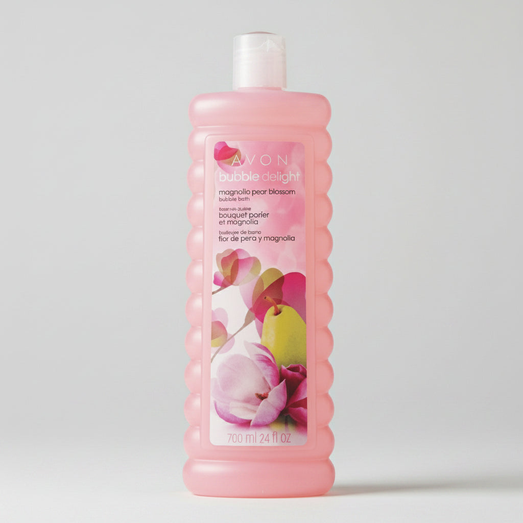 Avon Bubble Delight Bubble Bath | Magnolia & Pear Blossom - 700ml Family Size