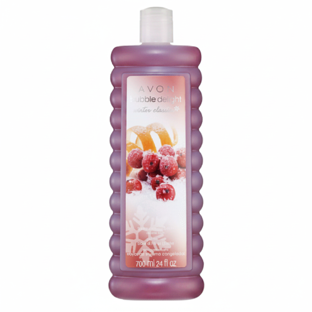 Avon Bubble Delight Winter Classics Frosted Winterberry Bubble Bath 700ml