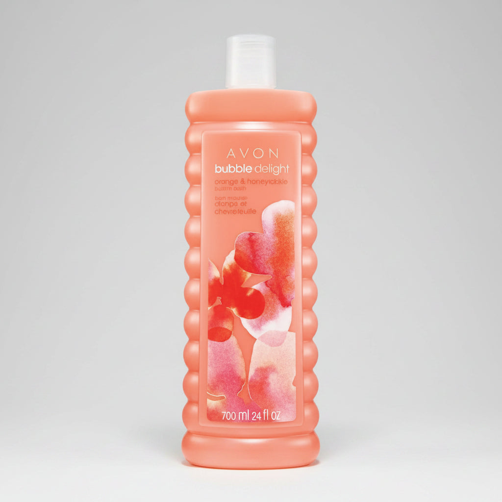 Avon Bubble Delight | Professional Orange & Honeysuckle Energizing Bubble Bath - 700ml