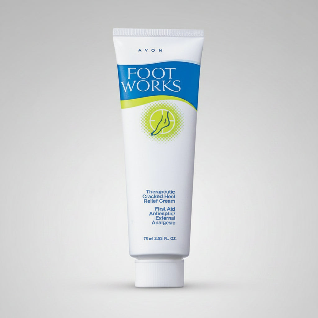 Avon Foot Works Therapeutic Cracked Heel Relief Cream - 50ml
