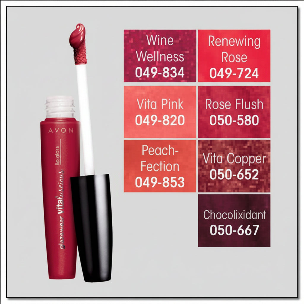 Avon Glazewear Vitaluscious Lip Gloss - Vita Pink.