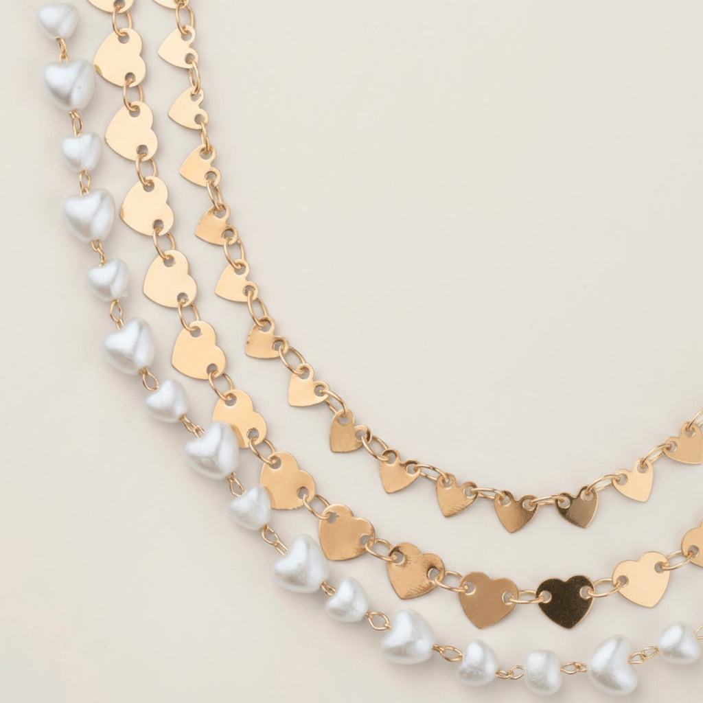 Heartlink Layered Necklace