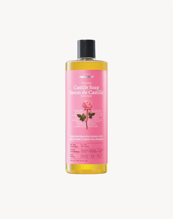 Organist Botanical Castile Soap Rose Water & Hyaluronic Acid