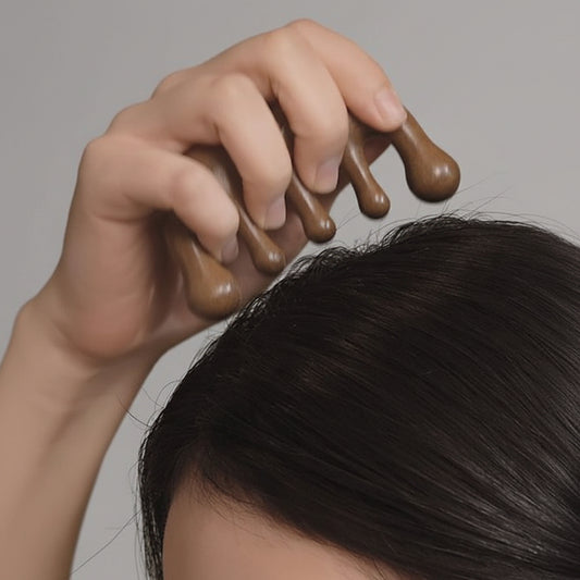 Organist Scalp Massage Gua Sha