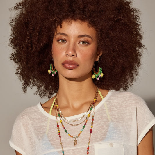 Rio Tropical Rainforest Necklace -