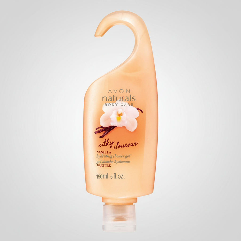 Avon Naturals Silky Vanilla Hydrating Shower Gel - 150ml