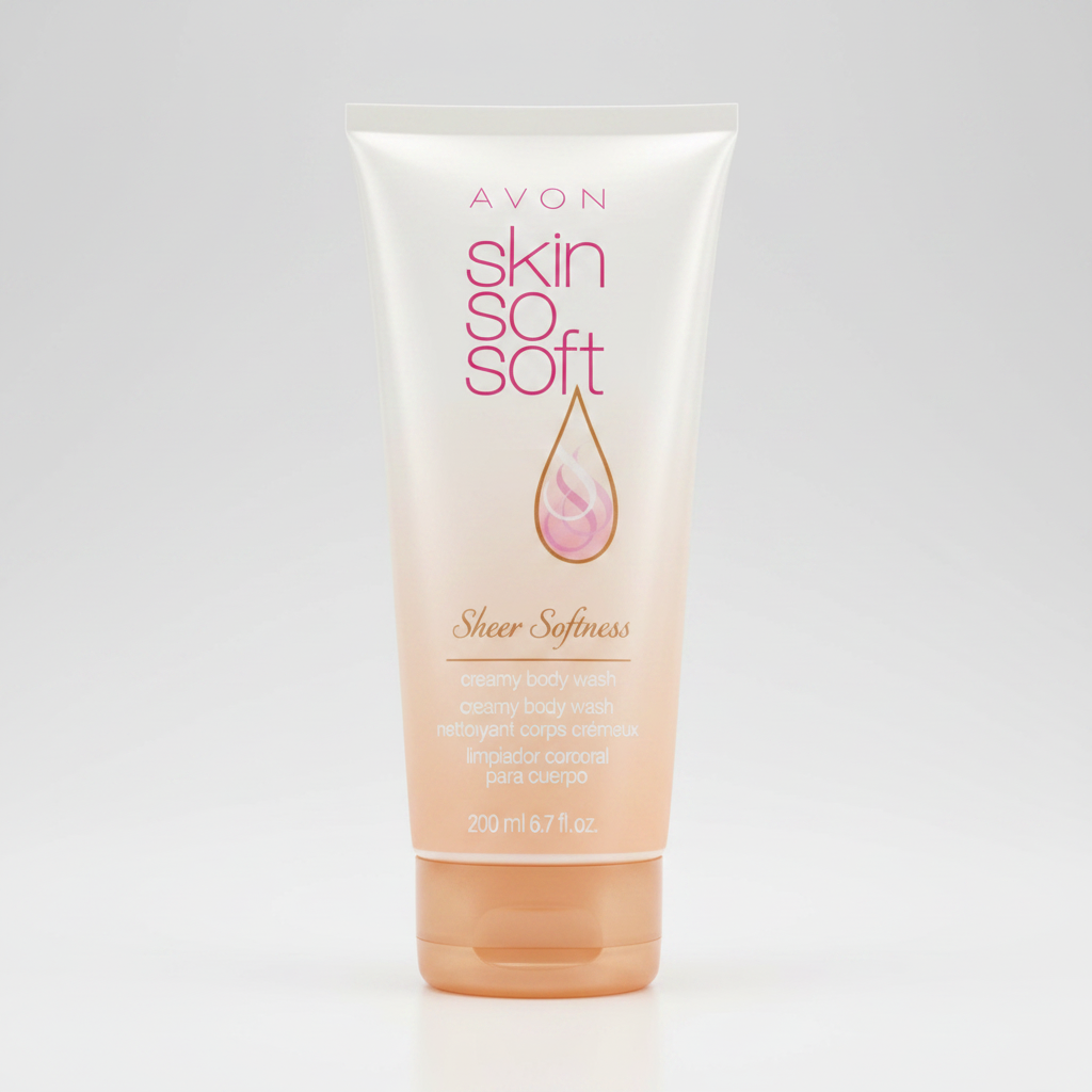 Avon Skin So Soft Skindisiac Red Silky Body Wash | 200ml