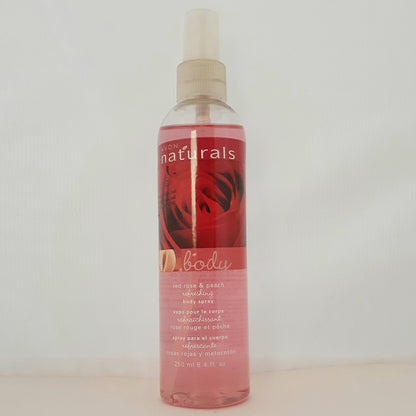 Avon Naturals Red Rose & Peach Body Spray | 250ml