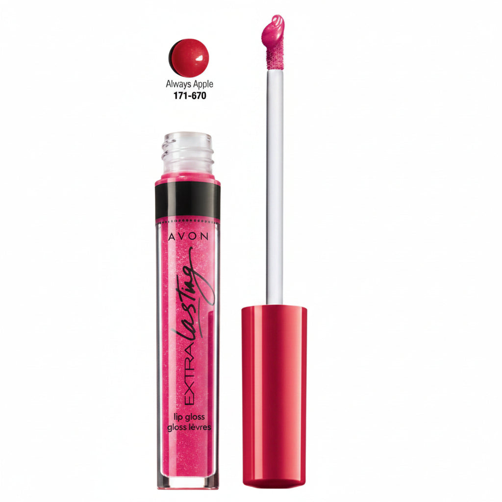 Avon Extra Lasting Lip Gloss | Always Apple