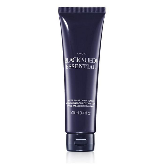 Avon Black Suede Essential After Shave Conditioner | 100ml | Soothing & Masculine Post-Shave Care
