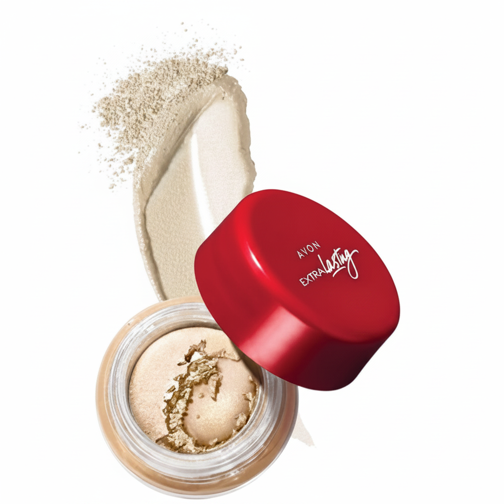 Avon Extra Lasting Eyeshadow Ink | Gold Gleam