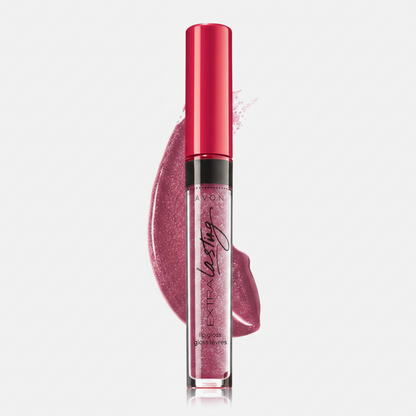 Avon Extra Lasting Lip Gloss | Lingering Plum