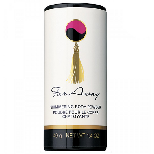 Avon Far Away Shimmering Body Powder | 40g | Exotic Oriental & Radiant Skin Illuminator