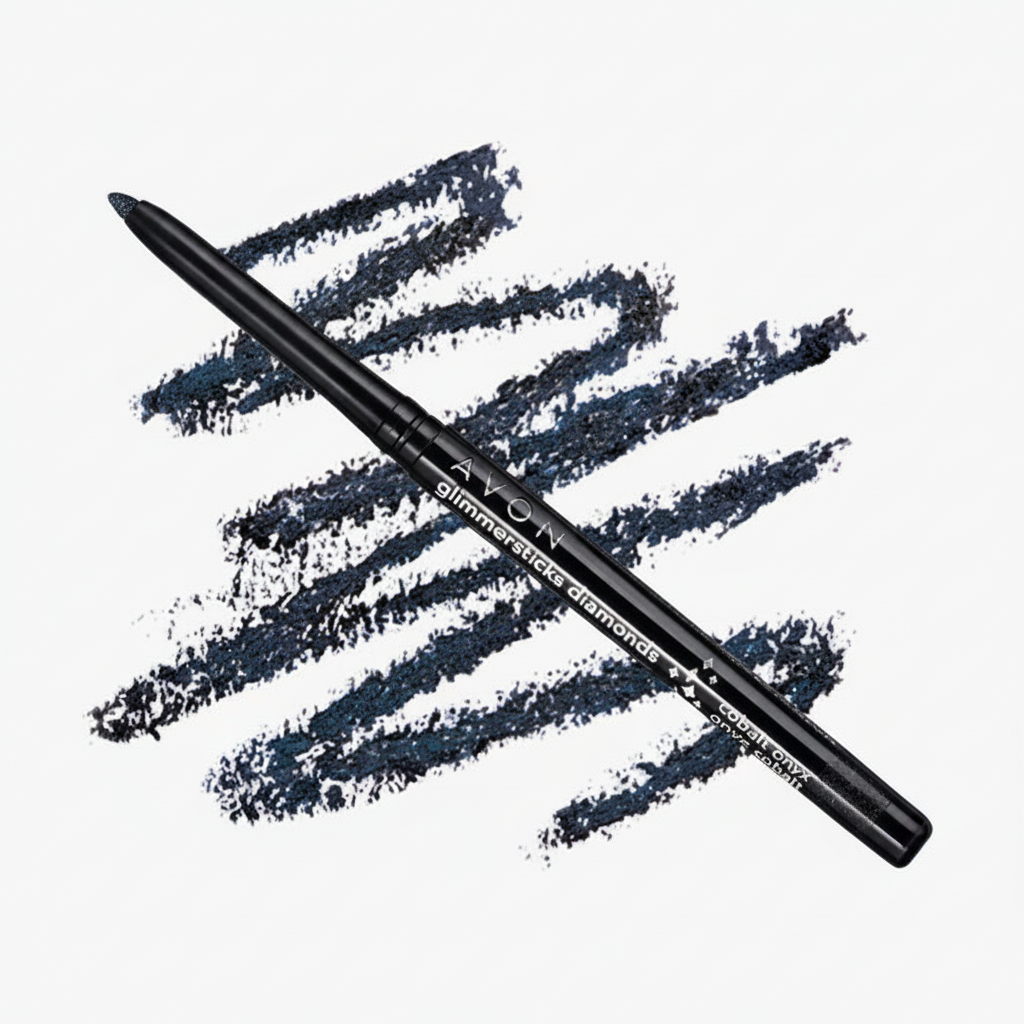 Avon Glimmersticks Diamonds Onyx Collection Eyeliner | Cobalt Onyx