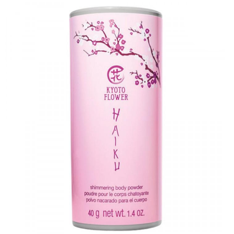Avon Haiku Kyoto Flower Shimmering Body Powder | 40g | Zen Floral & Luminous Skin Illuminator
