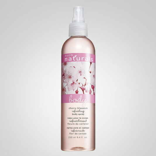 Avon Naturals Cherry Blossom Body Spray | 250ml | Delicate Floral Fragrance Mist
