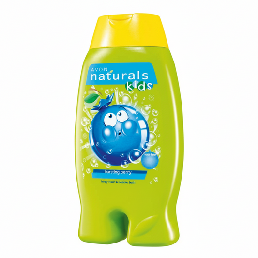 Avon Naturals Kids Busting Berry Body Wash & Bubble Bath 250ml