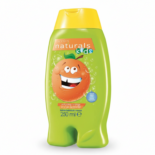 Avon Naturals Kids Outgoing Orange Body Wash & Bubble Bath 250ml