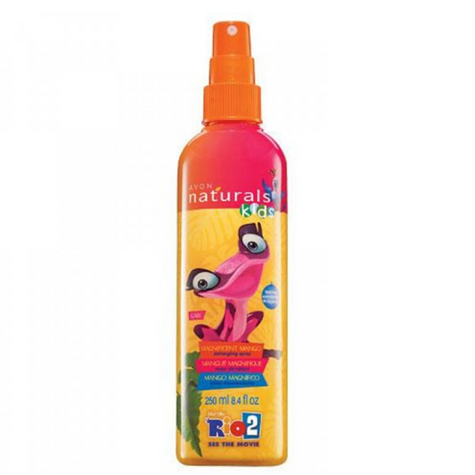 Avon Naturals Kids Rio 2 Magnificent Mango Hair Detangling Spray | 250ml | Tear-Free Easy Comb Spray