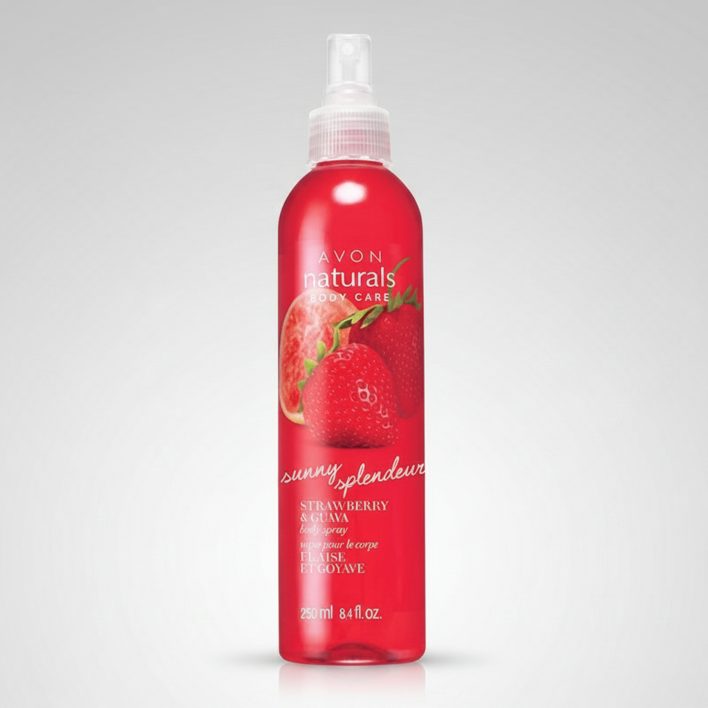 Avon Naturals Sunny Strawberry & Guava Body Spray  250ml