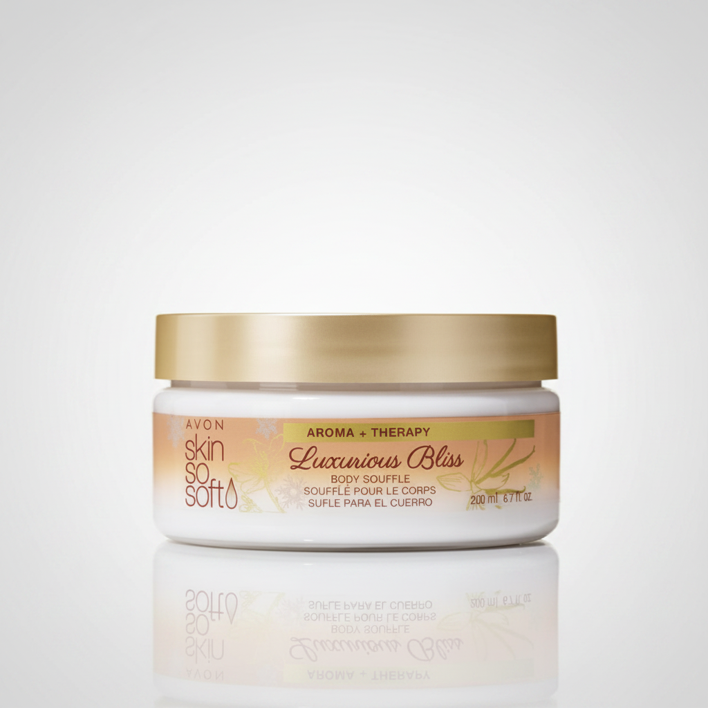 Avon Skin So Soft Aroma Therapy Luxurious Bliss Body Souffle 200ml