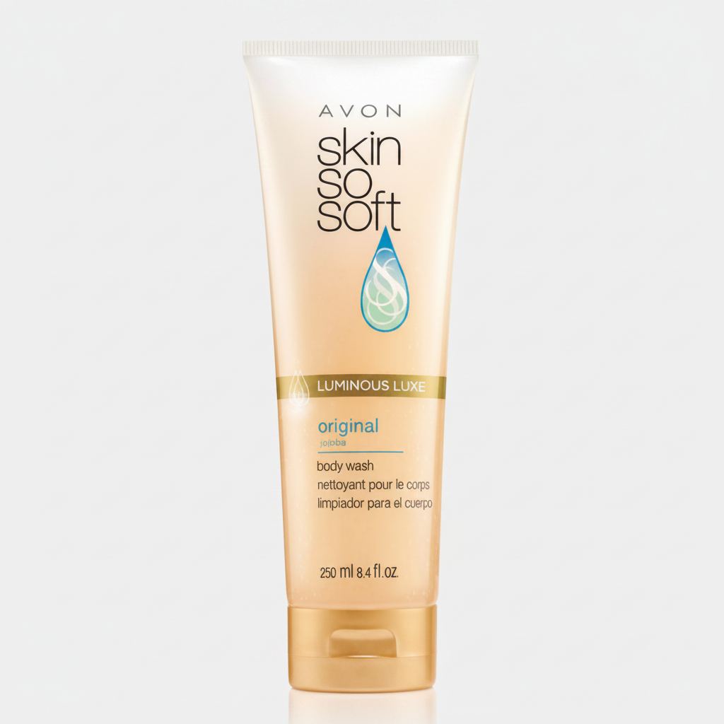Skin So Soft Original Luminous Luxe Body Wash | 250ml | Jojoba Oil Infused