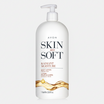 Avon Skin So Soft Radiant Moisture Body Lotion 1 Liter
