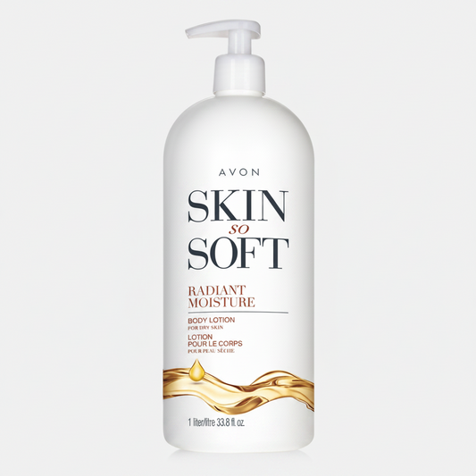Avon Skin So Soft Radiant Moisture Body Lotion 1 Liter