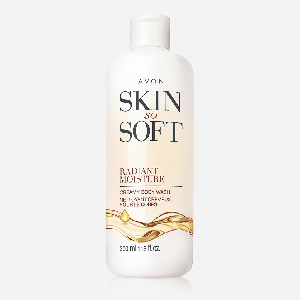 Avon Skin So Soft Radiant Moisture Creamy Body Wash 350ml