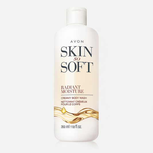 Avon Skin So Soft Radiant Moisture Creamy Body Wash 350ml
