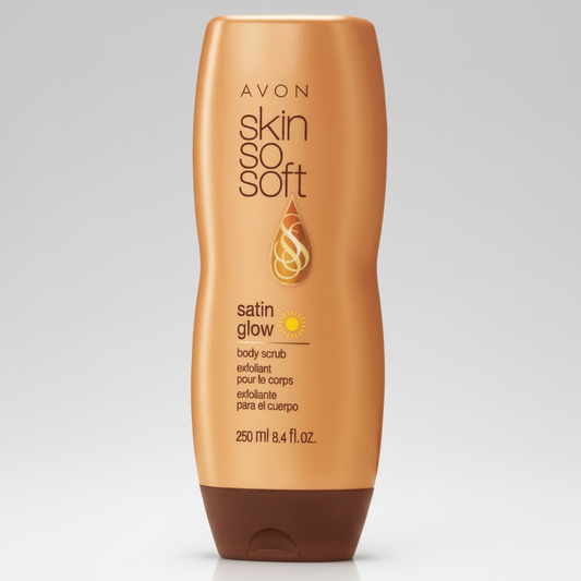 Avon Skin So Soft Satin Glow Body Scrub | 250ml