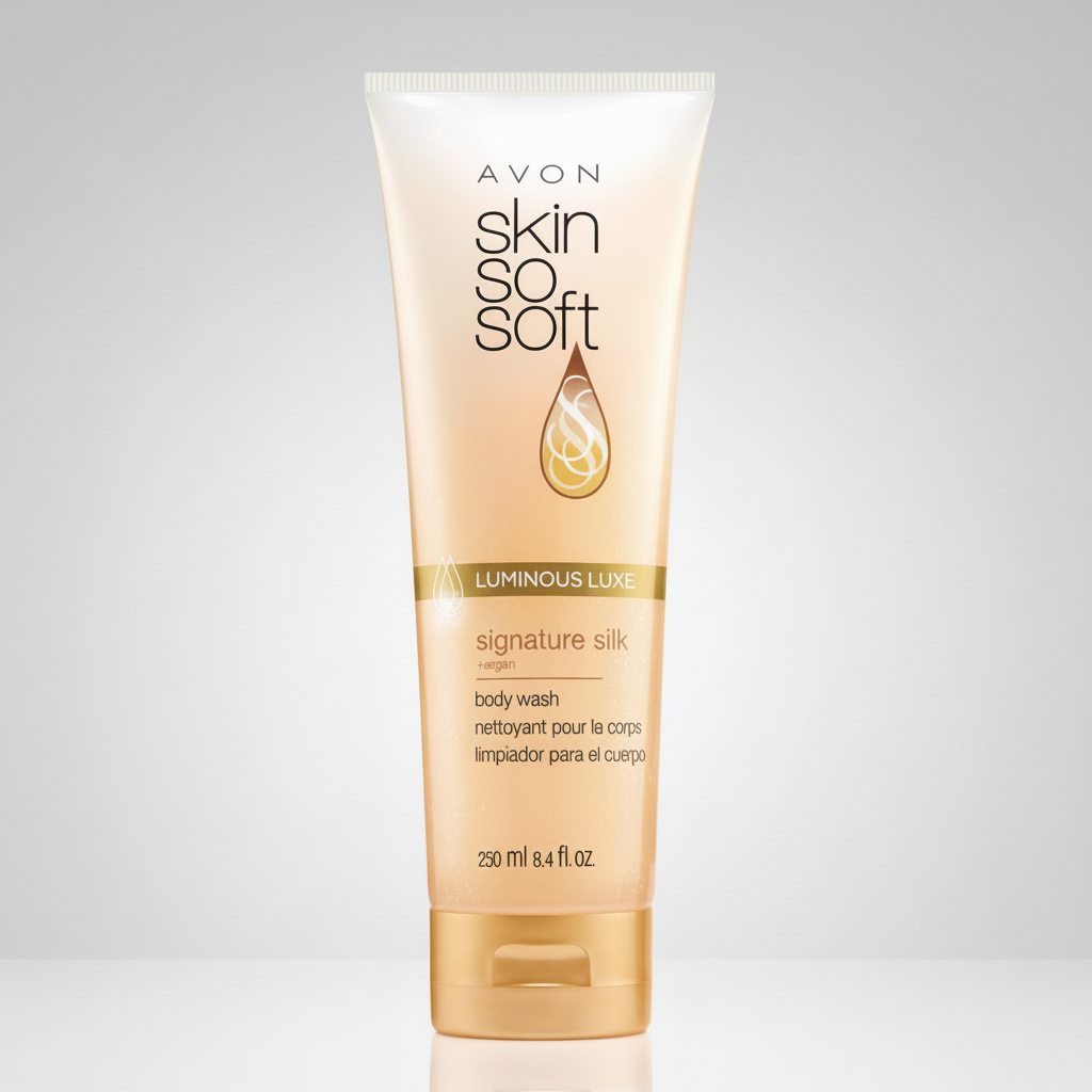 Skin So Soft Signature Silk Luminous Luxe Body Wash | 250ml | Silk Protein Enriched