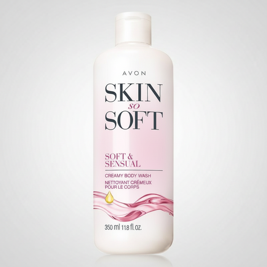 Avon Skin So Soft Soft & Sensual Creamy Body Wash 350ml