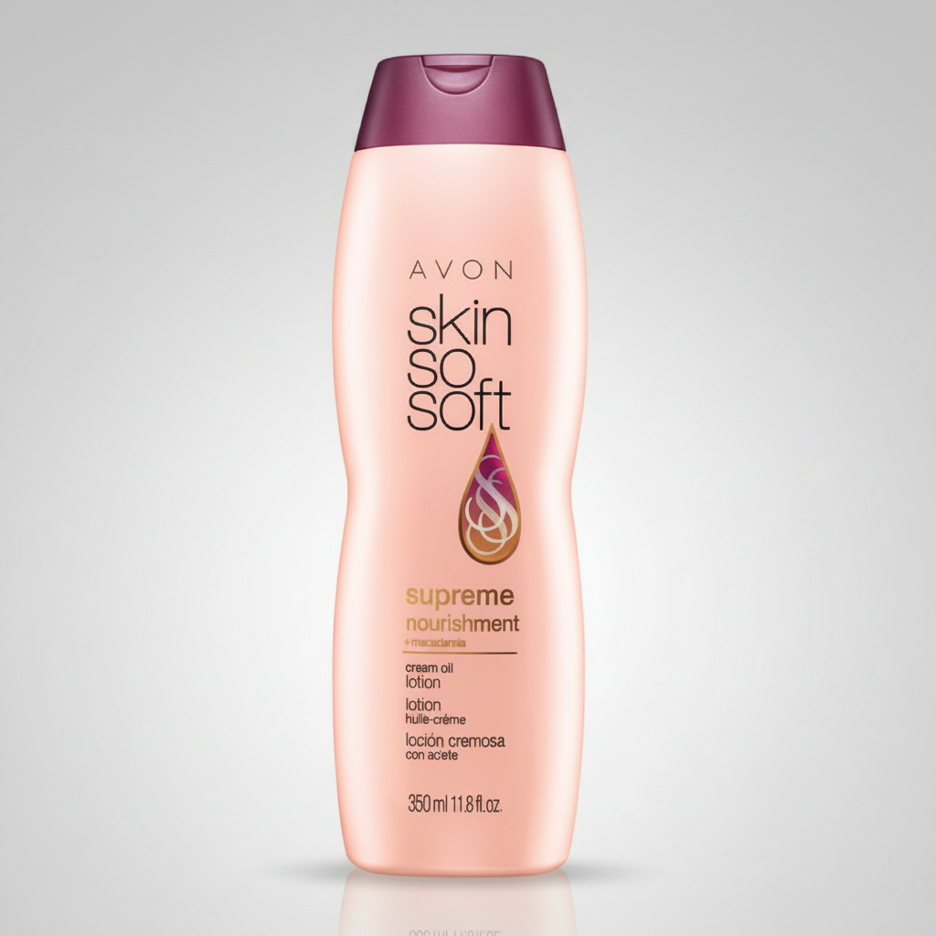 Avon Skin So Soft Supreme Nourishment Cream Oil Lotion | 350ml