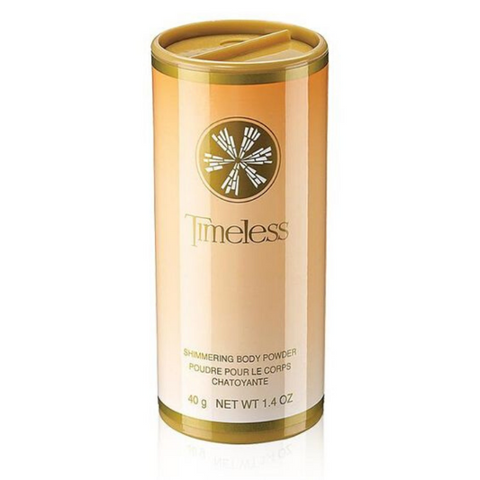 Avon Timeless Shimmering Body Powder | 40g | Classic Elegant & Radiant Skin Illuminator