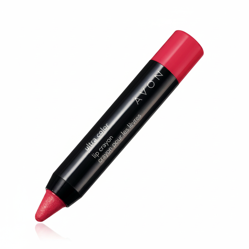 Avon Ultra Color Lip Crayon | Reddy For Me - High-Impact Vibrant Red Lip Pencil & Lipstick