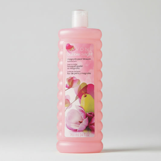 Avon Bubble Delight Bubble Bath | Magnolia & Pear Blossom - 700ml Family Size