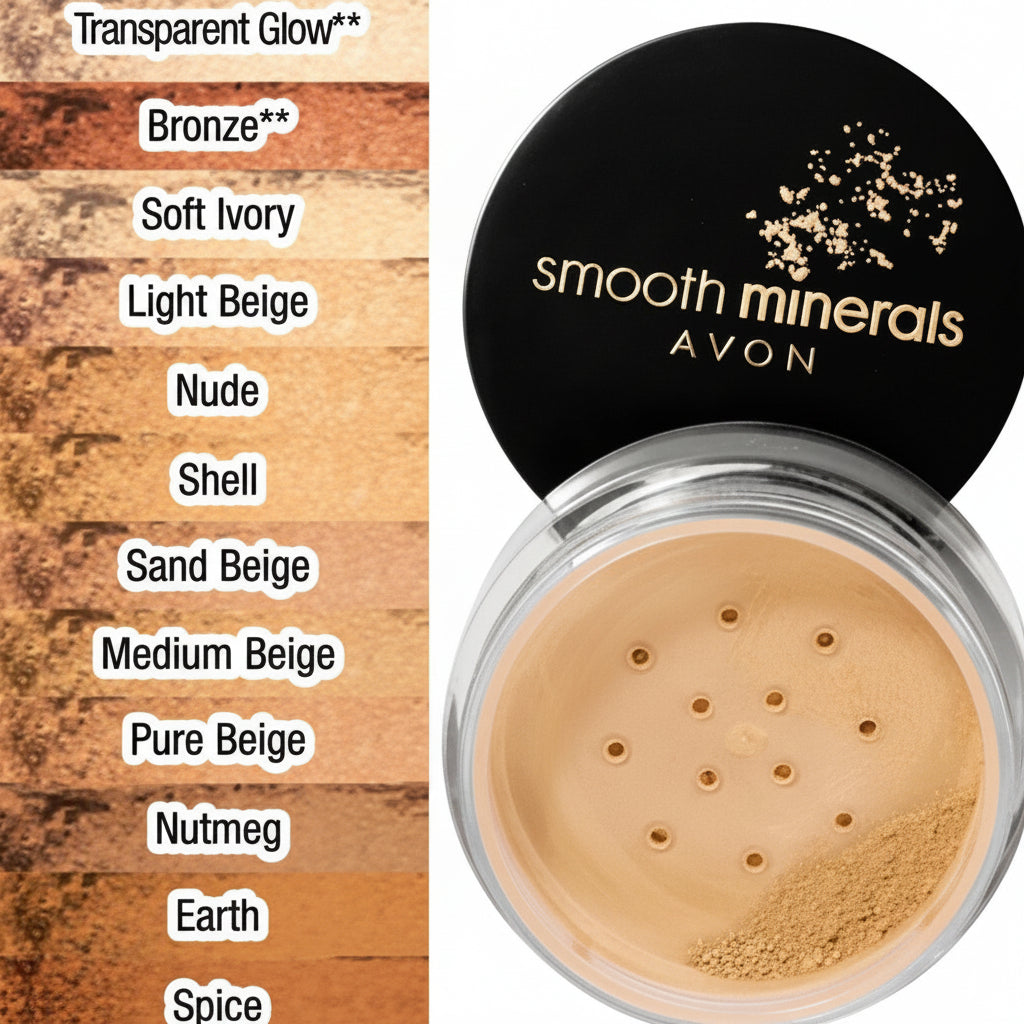 Avon Smooth Minerals Powder Foundation - Transparent Glow