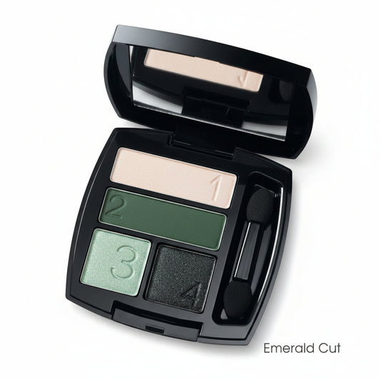 Avon True Color Eyeshadow Quad | Emerald Cut