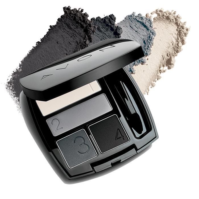 Avon True Color Eyeshadow Quad | Urban Skyline