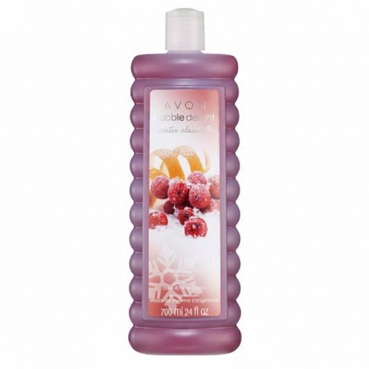 Avon Bubble Delight Winter Classics Frosted Winterberry Bubble Bath 700ml
