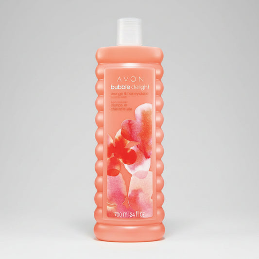 Avon Bubble Delight | Professional Orange & Honeysuckle Energizing Bubble Bath - 700ml